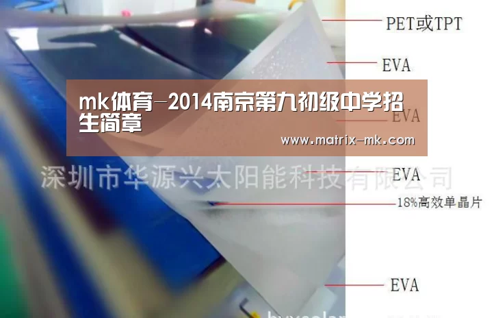 mk体育-2014南京第九初级中学招生简章(图3) mk体育下载